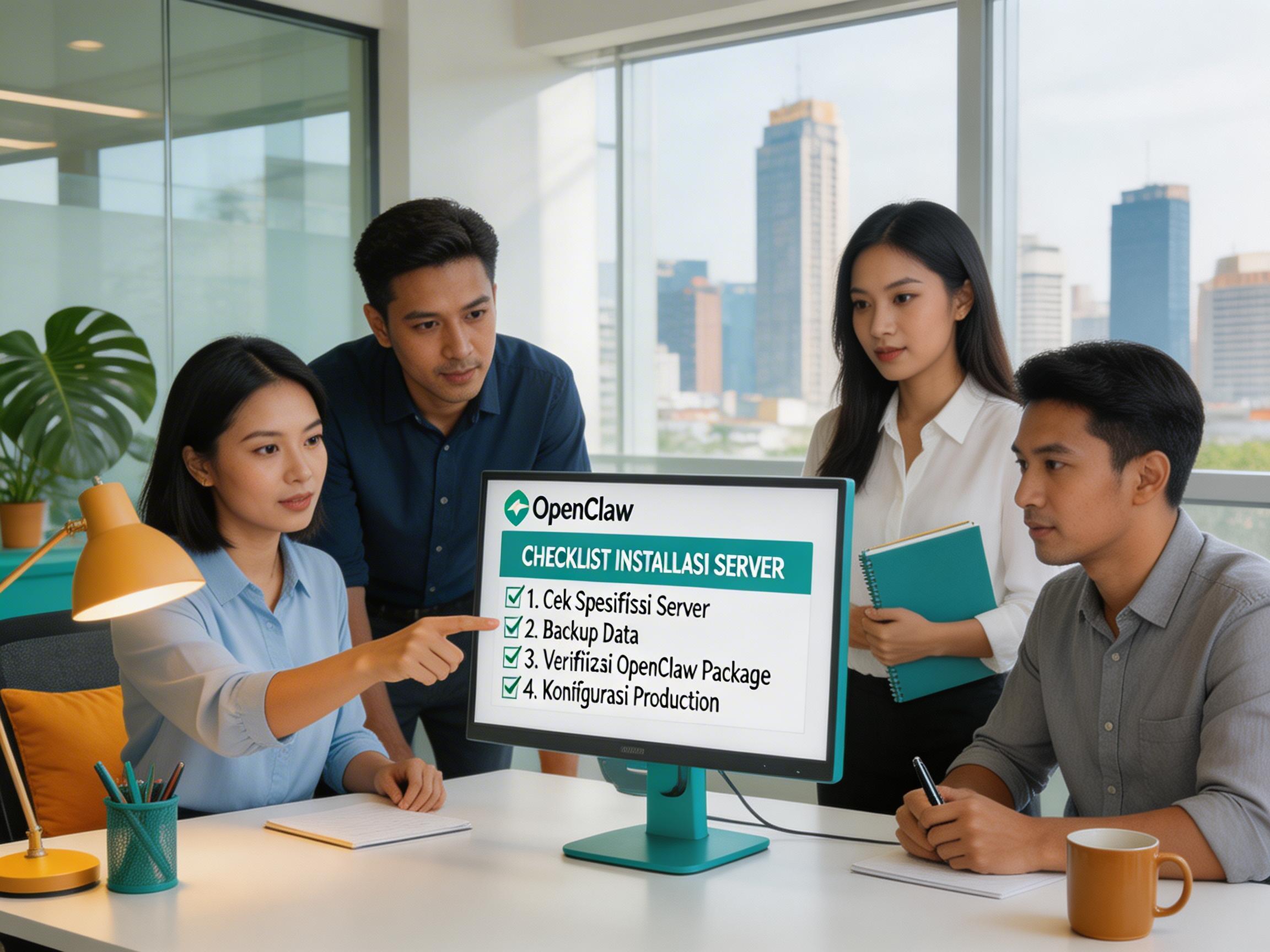 Checklist Sebelum Install OpenClaw di Server Production